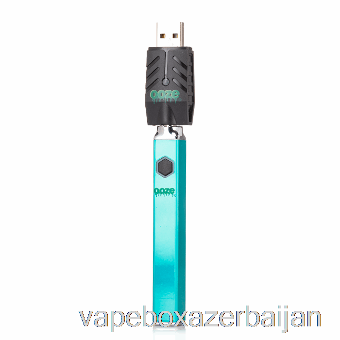 Vape Azerbaijan Ooze Quad Flex Temp 500mAh Battery Arctic Blue